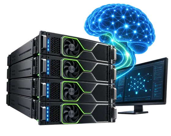 GPU hosting for AI